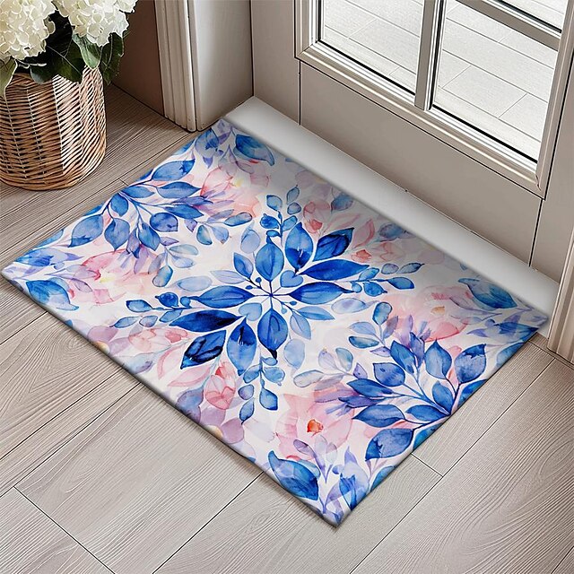 3D Flower Doormat Kitchen Mat Floor Mat Non-Slip Area Rug Oil Proof Rug Indoor Outdoor Mat Bedroom Decor Bathroom Mat Entrance Entryway Rug