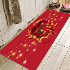 Valentine's Day Heart Area Rug Kitchen Mat Non-Slip Oil Proof Floor Mat Rug Indoor Outdoor Mat Bedroom Decor Bathroom Mat Entrance Rug Door Mat