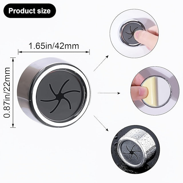 2pcs Towel Holder, Self Adhesive Wall Dish Towel Hook, Round Wall Mount Towel Holder For Bathroom, Kitchen And Home, Wall, Cabinet, Garage, No Drilling Required