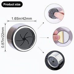 2pcs Towel Holder, Self Adhesive Wall Dish Towel Hook, Round Wall Mount Towel Holder For Bathroom, Kitchen And Home, Wall, Cabinet, Garage, No Drilling Required