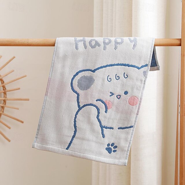 New Three-Layer Gauze Children'S Towel Breathable, Easy-To-Wash And Easy-To-Dry Children'S Towel Soft Cotton Face Towel