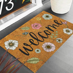 Sunflower Autumn Doormat Kitchen Mat Floor Mat Non-Slip Area Rug Oil Proof Rug Indoor Outdoor Mat Bedroom Decor Bathroom Mat Entrance Rug