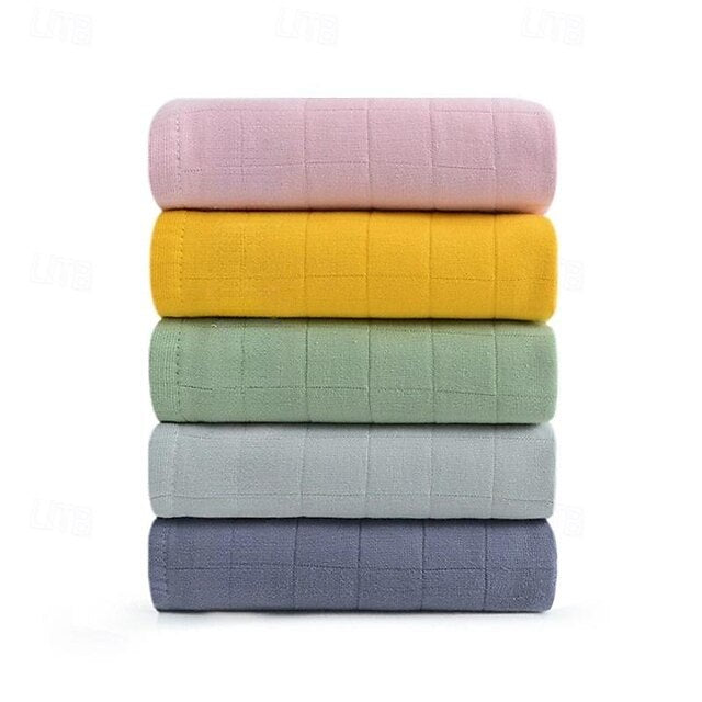 Ultra Soft Cotton Gauze Towel Skin-Friendly Breathable Absorbent Household Face Towel