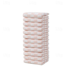 12 Pack Square Towel Cotton Gauze Household Summer Face Towel Washable Cloth