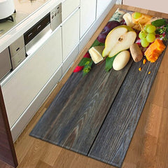 Vegetables Area Rug Kitchen Mat Non-Slip Oil Proof Floor Mat Livingroom Rug Indoor Outdoor Mat Bedroom Decor Bathroom Mat Entrance Rug Door Mat