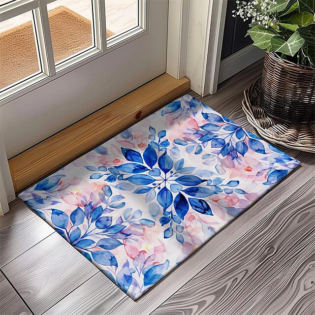 3D Flower Doormat Kitchen Mat Floor Mat Non-Slip Area Rug Oil Proof Rug Indoor Outdoor Mat Bedroom Decor Bathroom Mat Entrance Entryway Rug