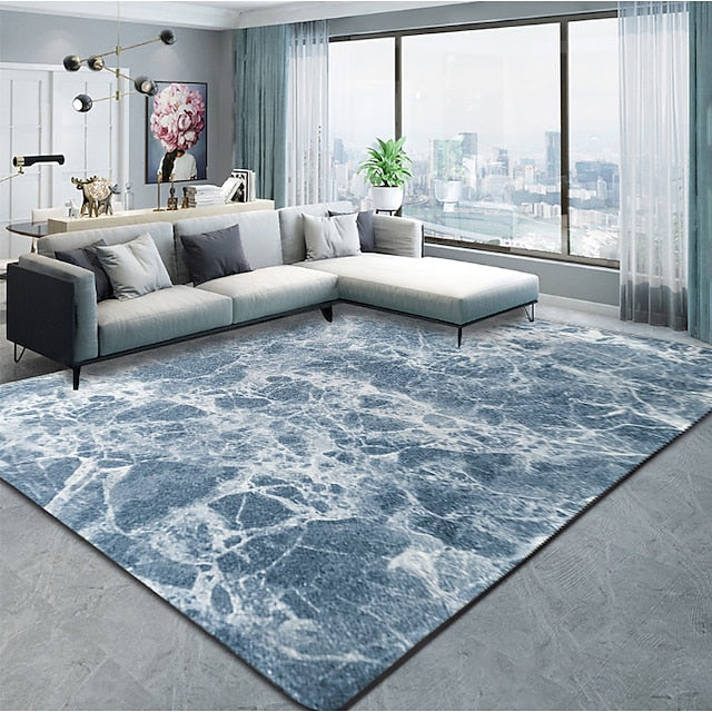 Rug Seawater Floor Mat Anti-Slip Door Mat Hallway Carpets Area Rugs Washable for Bedroom Living Room Kitchen Bathroom