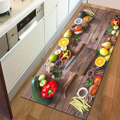 Vegetables Area Rug Kitchen Mat Non-Slip Oil Proof Floor Mat Livingroom Rug Indoor Outdoor Mat Bedroom Decor Bathroom Mat Entrance Rug Door Mat