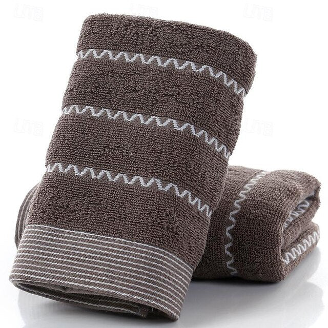 100% Cotton Stripe Soft Towel Set Beauty Face Towel for Adults Kids Bath Shower Hand Towel Home Hotel Serviette