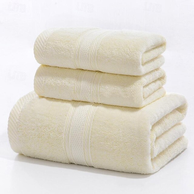 100% Bamboo Fiber Soft And Absorbent Solid Color Hand Towel Or Face Towel For Home Bathroom