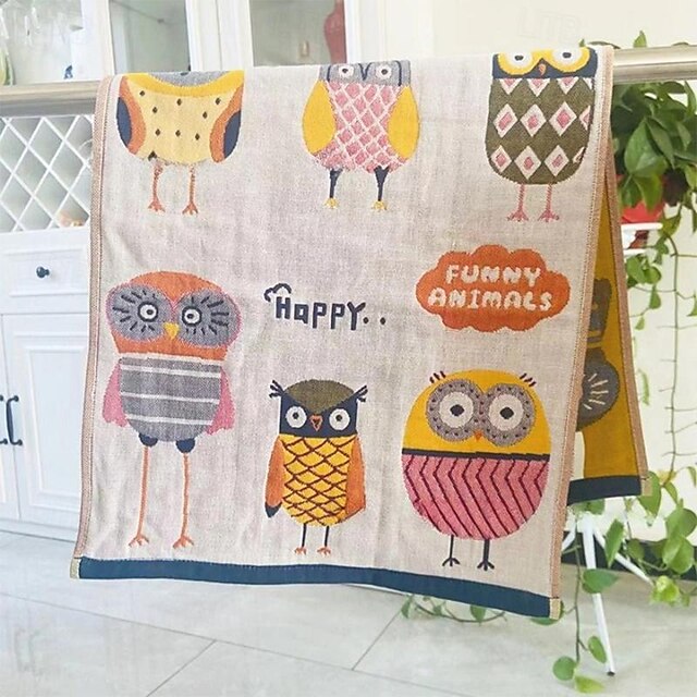 New Three-Layer Gauze Children'S Towel Breathable, Easy-To-Wash And Easy-To-Dry Children'S Towel Soft Cotton Face Towel