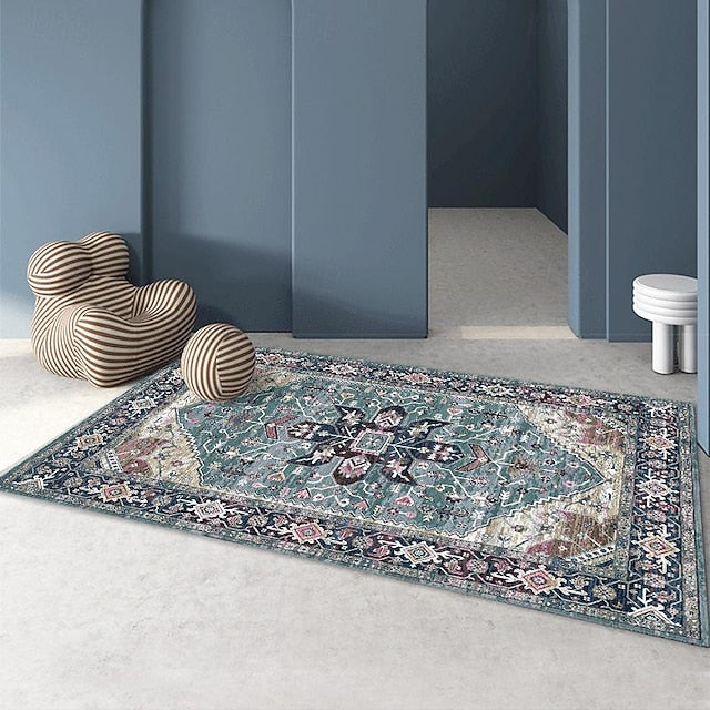 Mandala Bohemian Doormat Kitchen Mat Floor Mat Non-Slip Area Rug Oil Proof Rug Indoor Outdoor Mat Bedroom Decor Bathroom Mat Entrance Rug Boho