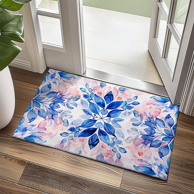 3D Flower Doormat Kitchen Mat Floor Mat Non-Slip Area Rug Oil Proof Rug Indoor Outdoor Mat Bedroom Decor Bathroom Mat Entrance Entryway Rug