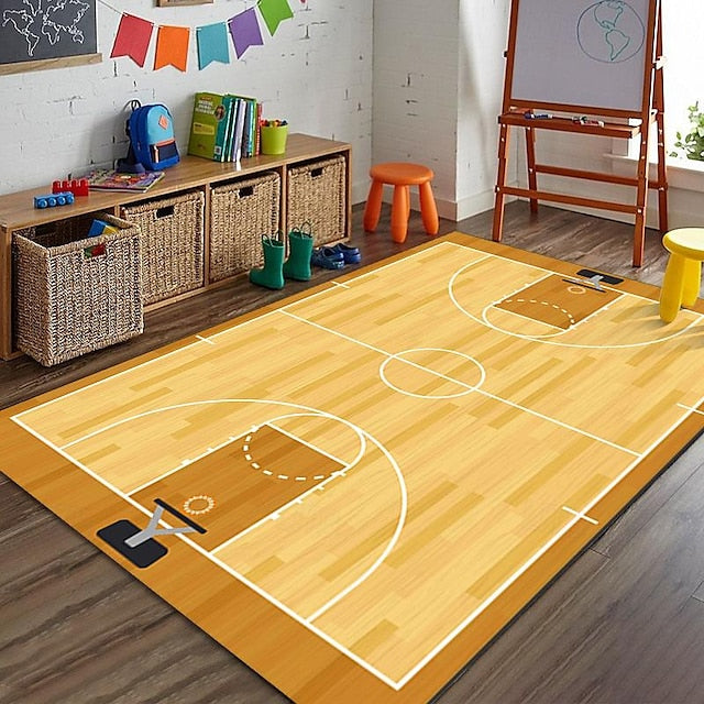 European Cup Football Field Carpet, Living Room Rug, Bedroom Bedside Carpet, Indoor Sports Field Carpet, Green Field Carpet