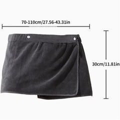 Men Soft Wearable Bath Towel Short Pants Soft Mircofiber Swimming Beach Quick Dry Towel Blanket