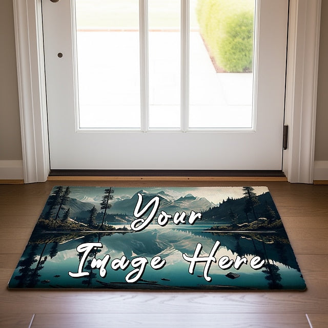 Custom Rug Doormat Floor Mats Washable Rugs Kitchen Mat Non-Slip Oil Proof Rug Indoor Outdoor Mat Bathroom Mat Entrance Rug Add Your Design Personalized Halloween Gift Custom Made