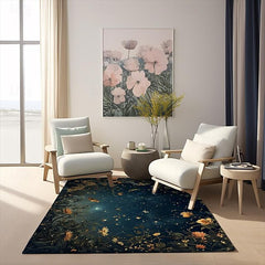 Botanical Night Area Rug Kitchen Mat Non-Slip Oil Proof Floor Mat Livingroom Rug Indoor Outdoor Mat Bedroom Decor Bathroom Mat Entrance Rug Door Mat Bird Tree of Life