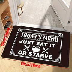 Modern Kitchen Rug Entrance Door Mat Decoration Living Room Rug Home Bedroom Bedside Corridor Floor Bathroom Non-Slip Floor Mat