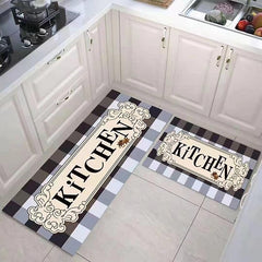 New Kitchen Diatom Mud Carpet Household Rectangular Door Pad Foot Pad Water-Absorbing Oil-Absorbing Non-Slip Kitchen Floor Mat