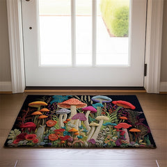 Fantasy Mushroom Doormat Floor Mats Washable Rugs Kitchen Mat Quilting Art Non-Slip Oil Proof Rug Indoor Outdoor Mat Bedroom Decor Bathroom Mat Entrance Rug