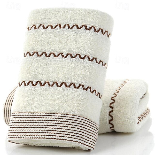 100% Cotton Stripe Soft Towel Set Beauty Face Towel for Adults Kids Bath Shower Hand Towel Home Hotel Serviette