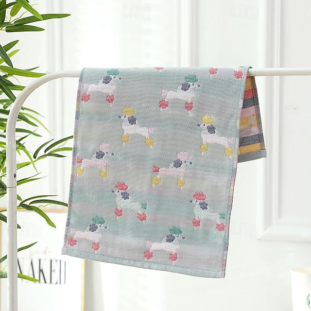 New Three-Layer Gauze Children'S Towel Breathable, Easy-To-Wash And Easy-To-Dry Children'S Towel Soft Cotton Face Towel