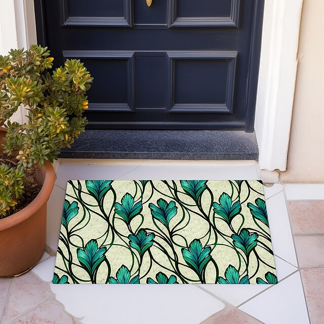 Big Floral Doormat Floor Mats Washable Rugs Kitchen Mat Non-Slip Oil Proof Rug Indoor Outdoor Mat Bedroom Decor Bathroom Mat Entrance Rug