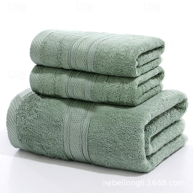 100% Bamboo Fiber Soft And Absorbent Solid Color Hand Towel Or Face Towel For Home Bathroom