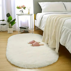 Soft Fluffy Shag Area Rugs Carpet for Living Room and Bedroom - Non-Slip Machine Washable