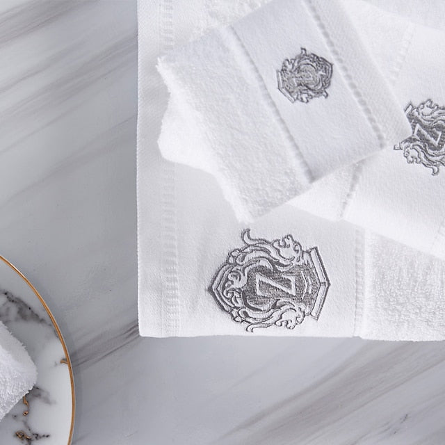 Three Piece Cotton Towel Set, Company Gift, Bath Towel, Hotel Use