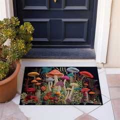 Fantasy Mushroom Doormat Floor Mats Washable Rugs Kitchen Mat Quilting Art Non-Slip Oil Proof Rug Indoor Outdoor Mat Bedroom Decor Bathroom Mat Entrance Rug