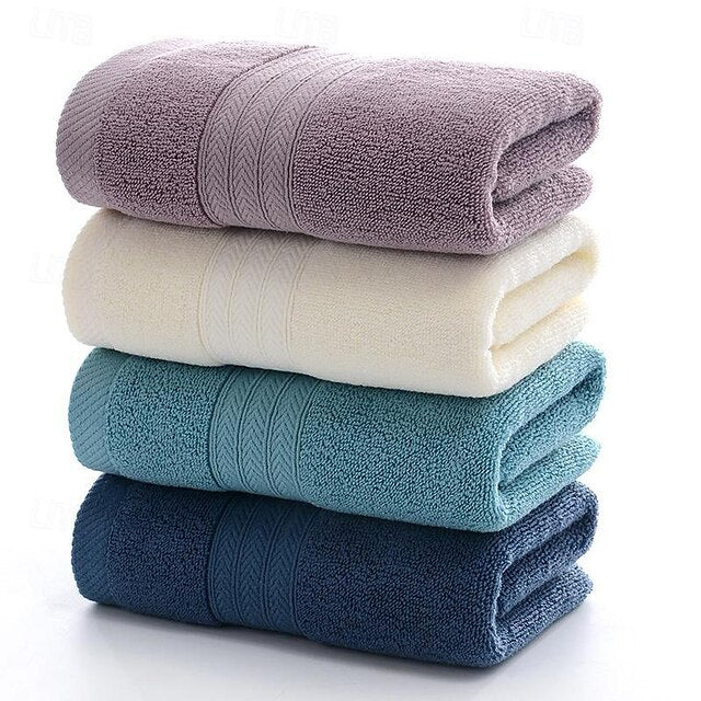 100% Cotton Soft And Absorbent Solid Color Hand Towel Or Face Towel For Home Bathroom