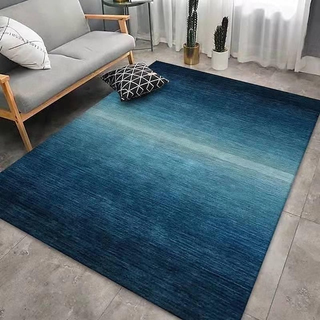 Modern Abstract 3D Vortex Area Rug Thickened Imitation Cashmere Living Room Simple Bedroom Full Bedside Blanket Sofa Home Coffee Table Non-slip Mat