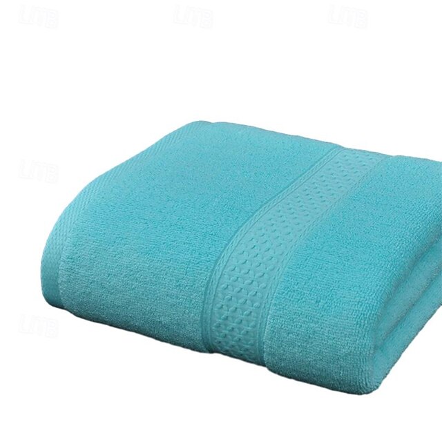 Large Bath Towel 140x70cm Hotel 100% Cotton Bath Towels Quick Dry, Super Absorbent Light Weight Soft Multi Colors Star Rated Hotel Company Gifts, Textiles