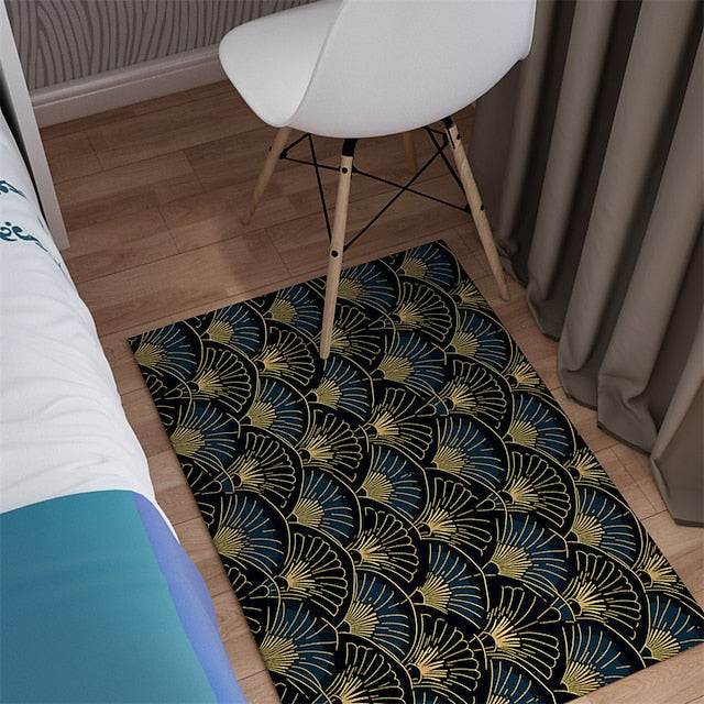 Art Deco Area Rug Kitchen Mat Non-Slip Oil Proof Floor Mat Livingroom Rug Indoor Outdoor Mat Bedroom Decor Bathroom Mat Entrance Rug Door Mat