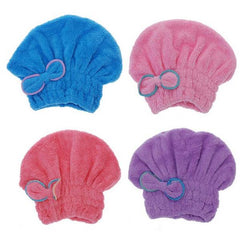 Turban Quick Hair Hats Wrapp Towels Bathing