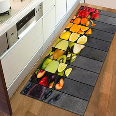 Vegetables Area Rug Kitchen Mat Non-Slip Oil Proof Floor Mat Livingroom Rug Indoor Outdoor Mat Bedroom Decor Bathroom Mat Entrance Rug Door Mat