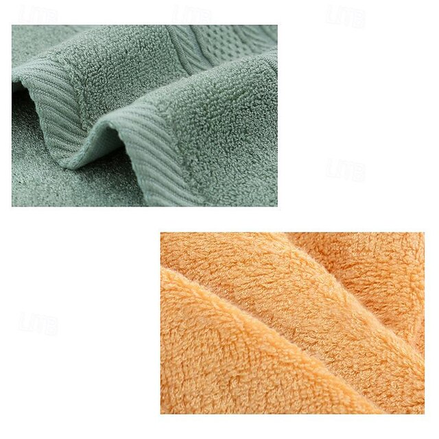 100% Bamboo Fiber Soft And Absorbent Solid Color Hand Towel Or Face Towel For Home Bathroom