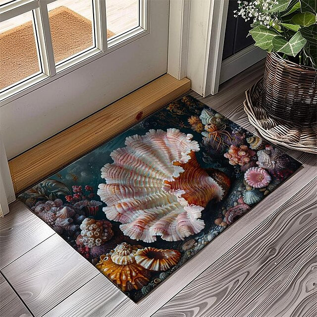 Octopus Doormat Kitchen Mat Floor Mat Non-Slip Area Rug Oil Proof Rug Indoor Outdoor Mat Bedroom Decor Bathroom Mat Entrance Rug