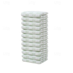 12 Pack Square Towel Cotton Gauze Household Summer Face Towel Washable Cloth