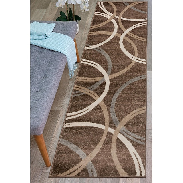 Geometric Runner Rug Kitchen Mat Non-Slip Oil Proof Rug Indoor Outdoor Mat Bedside Bedroom Decor Bathroom Mat Entrance Rug Door Mat