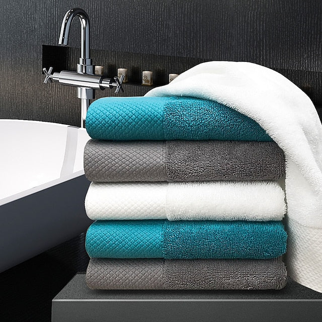 Three Piece Cotton Towel Set, Company Gift, Bath Towel, Hotel Use