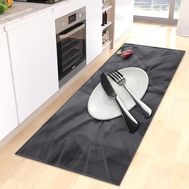 Cutlery Area Rug Kitchen Mat Non-Slip Oil Proof Floor Mat Livingroom Rug Indoor Outdoor Mat Bedroom Decor Bathroom Mat Entrance Rug Door Mat