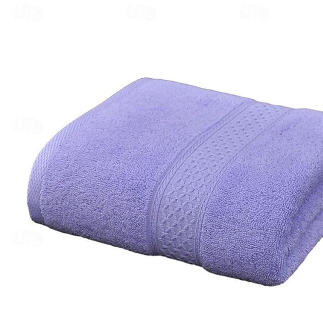 Large Bath Towel 140x70cm Hotel 100% Cotton Bath Towels Quick Dry, Super Absorbent Light Weight Soft Multi Colors Star Rated Hotel Company Gifts, Textiles