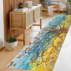 Tree of Life Non-Slip Floor Mat Oil Proof Rug Indoor Outdoor Mat Bedroom Decor Bathroom Mat Entrance Rug Door Mat