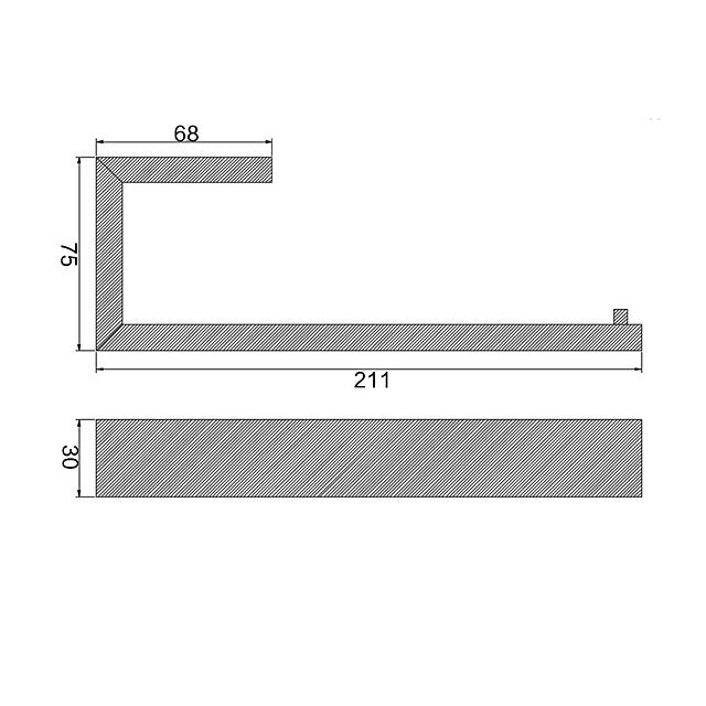 Matte Black Towel Rail 304 Stainless Steel Towel Bar, Mirror Polished, Brushed Wall Mounted Bathroom & Kitchen