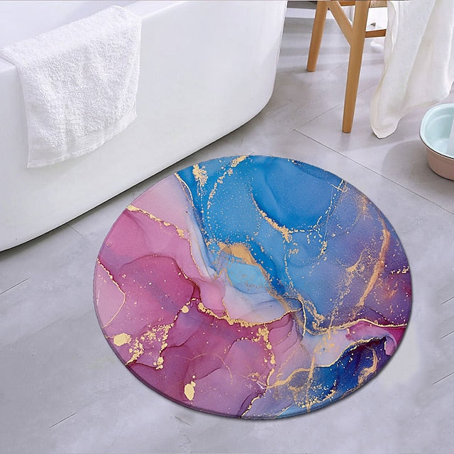 Marble Bath Mat Non-slip Carpet Door Mat Bedroom Living Room Carpet Study Room Carpet Kitchen Bathroom Anti-slip Mat