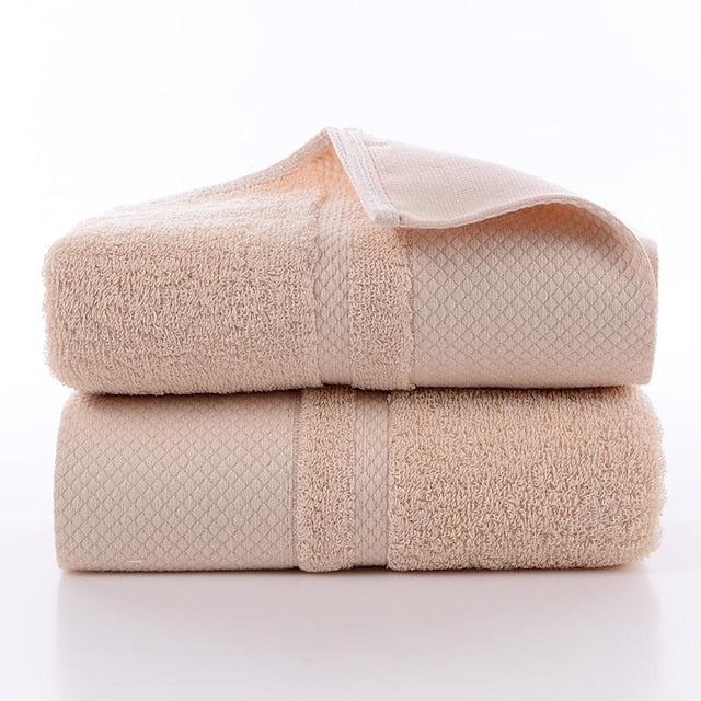 100% Cotton Towel Bath Towel Soft and Absorbent, Premium Quality Perfect Basics Hand Towel for Daily Use