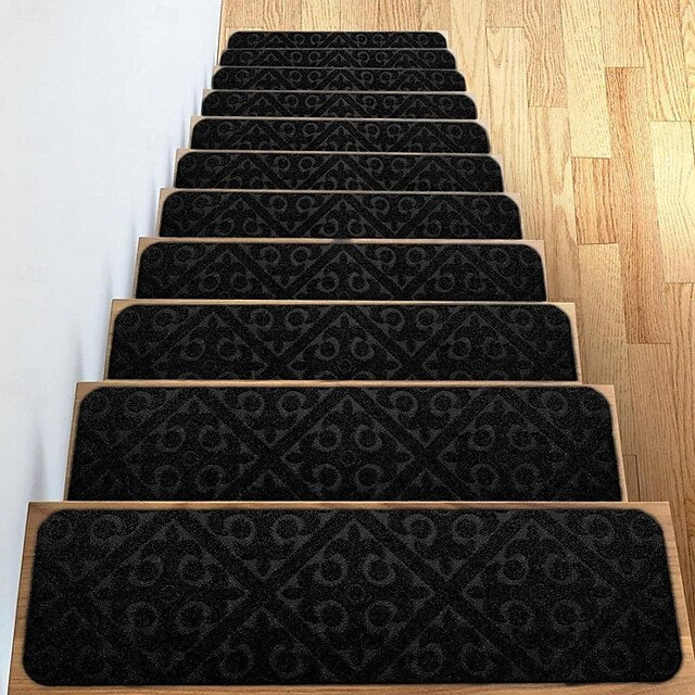 Leaf Carpet Stair Treads for Wooden Steps Stairs Carpet Tape Peel and Stick with Double Adhesive Tape