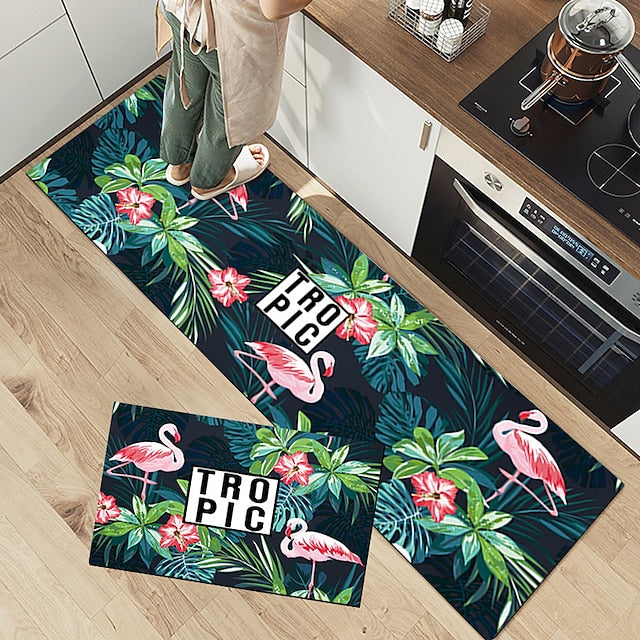 Seasoning Kitchen Mat Non-Slip Oil Proof Rug Indoor Outdoor Mat Bedroom Decor Bathroom Mat Entrance Rug Door Mat